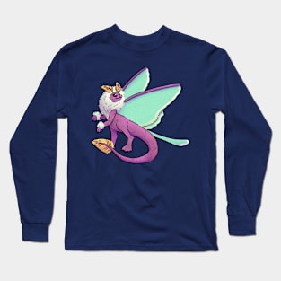 Lunar Moth Dragon Long Sleeve T-Shirt